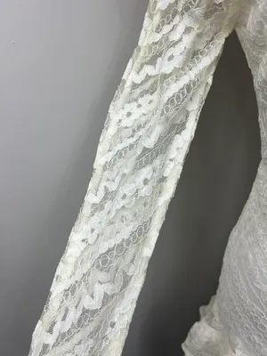Cream Lace Dress thumbnail 7