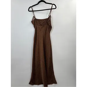 Ciao Lucia Leo Satin Midi Dress in Siena Polka Dot thumbnail 6