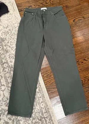 Green Abercrombie Jeans thumbnail 1