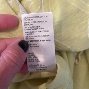 Free People chartreuse yellow Clouds Swing tank medium thumbnail 7