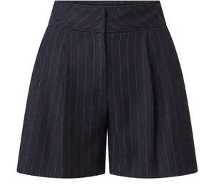Veronica Beard Haina Navy Pinstriped Short Size 8 thumbnail 1
