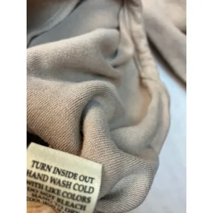 Perch by Blu Pepper Womens Fleece Zip Up‎ Jacket Tan 2XL Cozy Minimalist New thumbnail 7