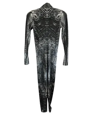 Burned Zombie Costume /Pattern Full-Body Jumpsuit thumbnail 2