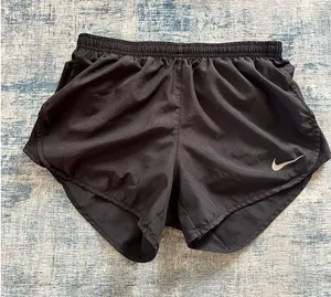 Nike Black Tempo Brief Lined Athletic Running Shorts Women's Small thumbnail 1