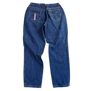 Chic Jeans Women 18W Vintage 90s Mom Jeans High Waisted Made in USA Dark Wash thumbnail 2