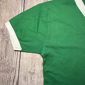 Vintage Soffe Athletic Mesh V-Neck Green Blank Jersey Womens M 70s Retro Tomboy‎ thumbnail 3
