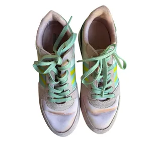 Tretorn Loyola Retro Sneakers Pink Sage Colorblock Women's 7.5 thumbnail 5