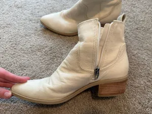 DV by Dolce Vita white booties thumbnail 5