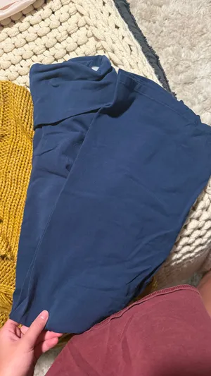 Brandy Melville Priscilla Pants Navy Blue thumbnail 2
