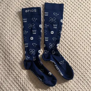 Figs Navy Medical Icon Compression Socks thumbnail 2