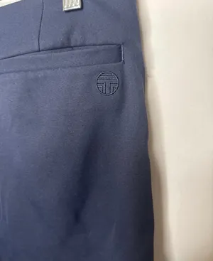 Tory Burch Sport blue skort ruffle with buttons down front side sz Medium thumbnail 6
