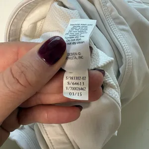 Athleta Ruffle Skort Women Medium White Tiered Tennis Golf Active S/983302-02 thumbnail 8