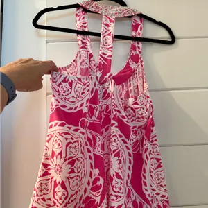 INC Pink and White Racer Back Top thumbnail 5
