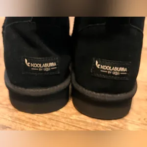 UGG Koolaburra Black Suede Ankle Booties thumbnail 5