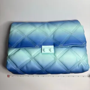 Betsey Johnson Ciara Quilted Shoulder Bag in Blue Multi Ombré thumbnail 7