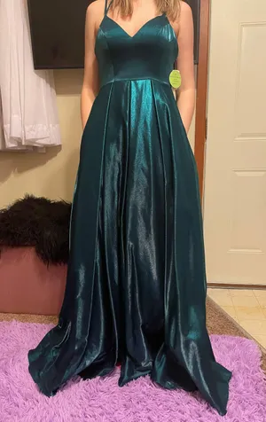 Green Prom Dress thumbnail 1