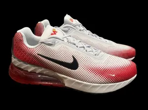 BRAND NEW WITH BOX Nike Air Max 2023 Phoenix Red & White Sneakers Trainers Men’s Size 9.5 thumbnail 1