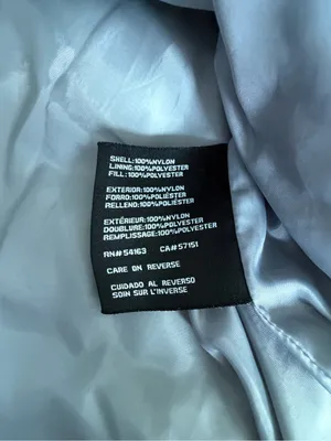 Guess Women’s White Hooded Puffer Jacket thumbnail 7