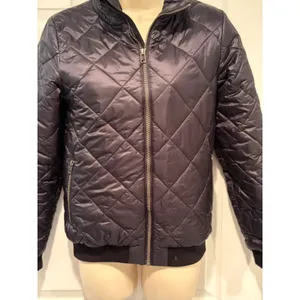 Patagonia Diamond Quilted Bomber Jacket Womens XS Black Full Zip STY28106 FA19 thumbnail 8