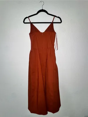 Express Rusty Orange Dress thumbnail 6
