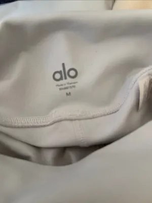 Alo Dash leggings Dove Grey High-Waist Size Medium thumbnail 4