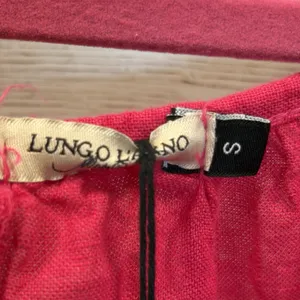 NWT‎ Lungo L'Arno Womens S Dress Knee Length Pink 100% Linen Short Summer Italy thumbnail 9