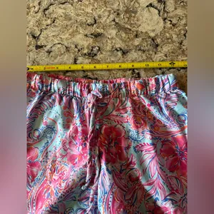 Lilly Pulitzer For Pottery Barn Isla De Coco Loose Pajama Set Teen Size Small thumbnail 6