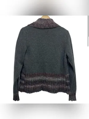 Woolrich Lambswool Cardigan Sweater Large Kendal Creek thumbnail 2