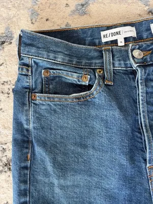 Women’s re/done originals blue jeans (size 26) thumbnail 2