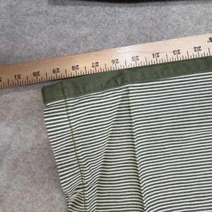 Hickory Stripe Pants Womens Small Green Gorpcore Workwear Streetwear Low Rise thumbnail 6