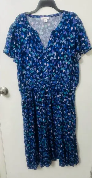Beachlunchlounge Floral Maxi Dress XXL Coastal Cowgirl Cottagecore‎ Boho flowy thumbnail 1