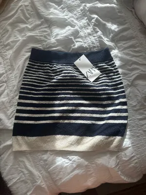 ZARA Knit Mini Skirt thumbnail 2