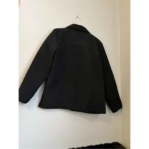Nordic Lights Quilted Jacket Womens size Large Black thumbnail 3