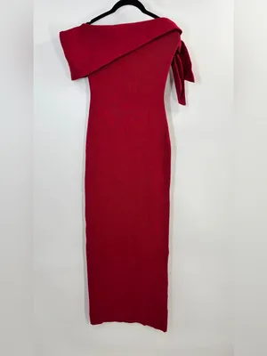 SNDYS x REVOLVE Jaymes Maxi Dress in Deep Red thumbnail 4