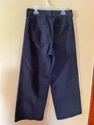 Universal Threads Wide Leg Ankle Black Jeans thumbnail 3