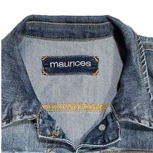 Maurice’s Medium Wash Denim Vest thumbnail 3