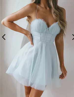 Light Blue dress Size XS thumbnail 1