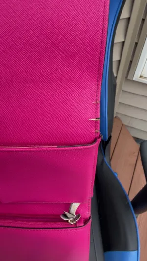 Kate Spade Hot Pink Leather Continental Wallet thumbnail 6