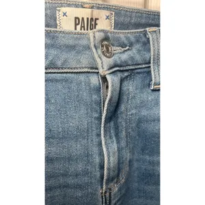 Paige Cindy‎ High Rise Straight Leg Jeans Lover Wash Grand Hem 26 5512E77-7125 thumbnail 5