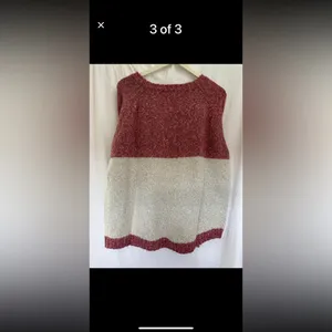 Cozy casual size M/L2 toned oversize long sleeve crewneck sweater thumbnail 3