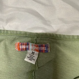 Urban Outfitters Green Long Sleeve Henley Top thumbnail 4
