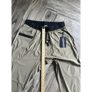 Alphalete Women’s Infinity Studio Pants - Taupe, Size Medium thumbnail 2
