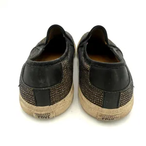 Frye Women's Brown Gia Canvas Slip On Shoes Size 10 thumbnail 6