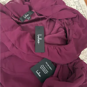 Lulus Brilliant Grace Plum Purple Ruffled One-Shoulder Maxi Dress Size XS Formal thumbnail 6