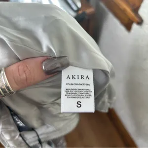 Akira | Holiday Sequin Fitted Big Booty Shorts NWT Size S thumbnail 8