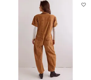 Free People | We The Free Maxie Washed Coverall In Cathay Spice Size 2 thumbnail 3