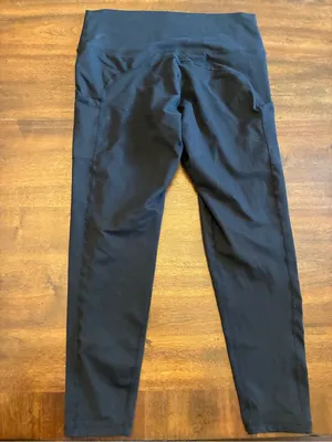 Aerie Offline Leggings The Hugger Women’s XL Black Pockets Hi-Rise Athletic Pant thumbnail 3