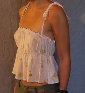 Lottie Moss Floral Tie Top thumbnail 1
