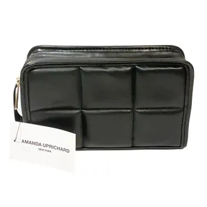 Amanda Uprichard Faux Leather Quilted Belt Bag Women's‎ Size OS Black NEW thumbnail 2