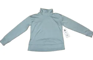 RBX Live Life Active Womens XS High Mock Neck Athletic Sweatshirt NWT Green Cozy thumbnail 1